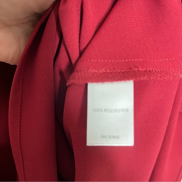 Christian Siriano for J. Jill Red Midi Dress, NWT - Picture 7 of 8